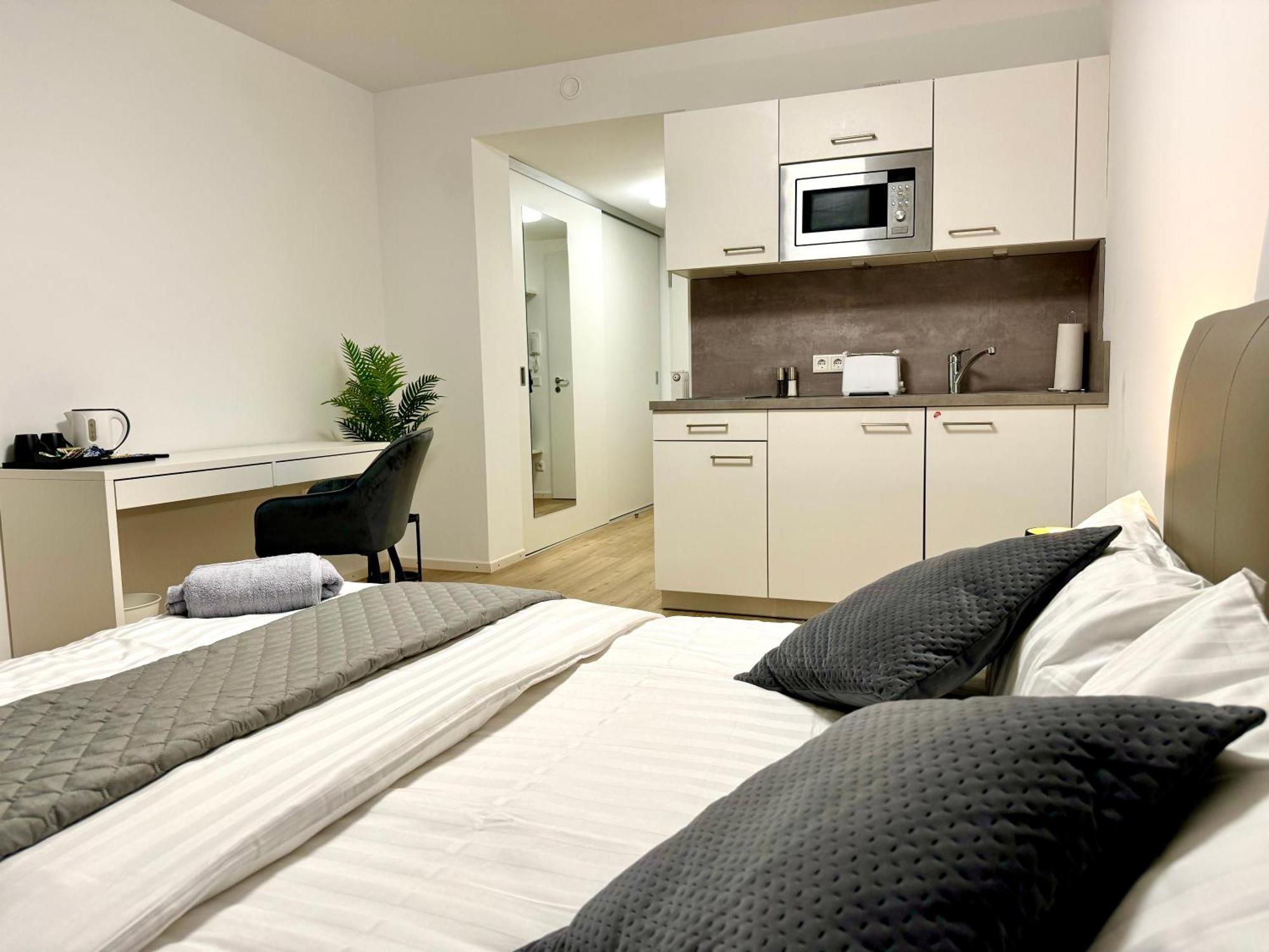 Modernes Apartment Nahe Des Stadtzentrums Hanovra Exterior foto